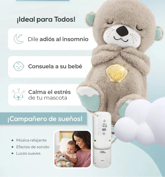 Nutria Dormilona, peluche relajante y antiestrés